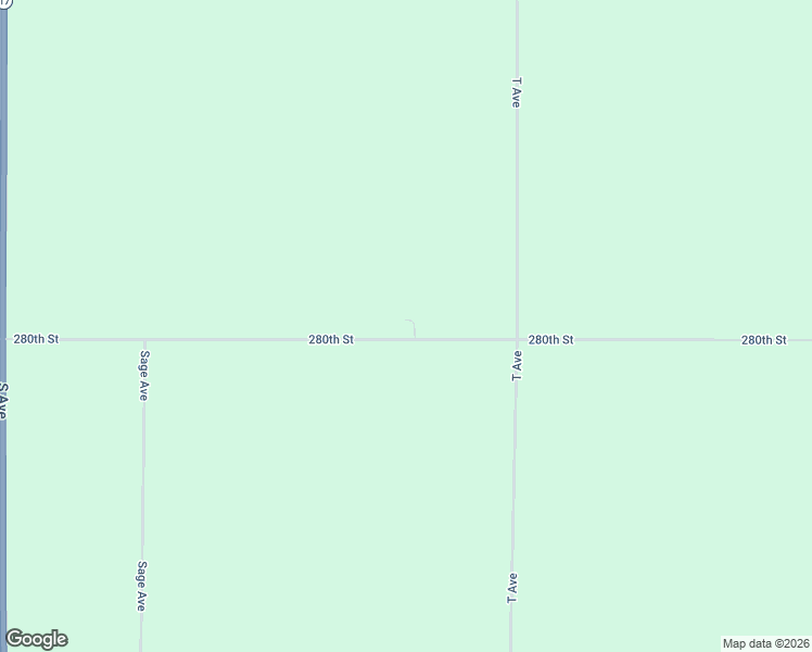 map of restaurants, bars, coffee shops, grocery stores, and more near 1875 280th Street in Madrid