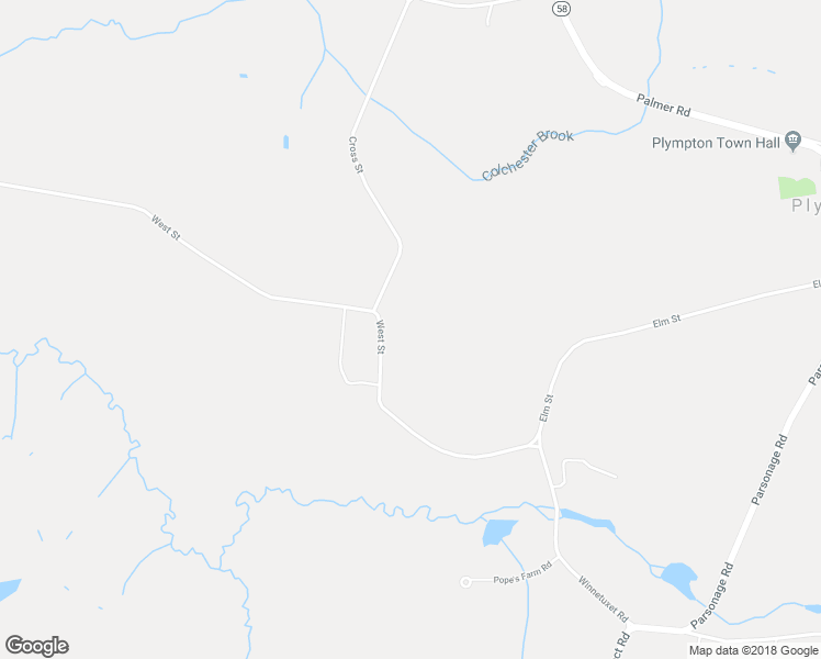 map of restaurants, bars, coffee shops, grocery stores, and more near 52 West Street in Plympton