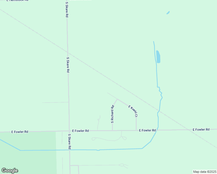 map of restaurants, bars, coffee shops, grocery stores, and more near 10288 East Kuehl Court in Rochelle