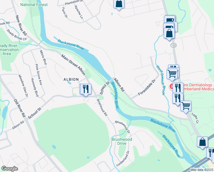 2 School Street, Lincoln RI Walk Score