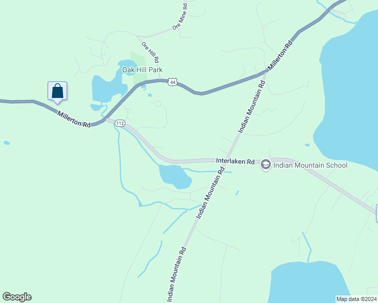 map of restaurants, bars, coffee shops, grocery stores, and more near 265 Interlaken Road in Salisbury