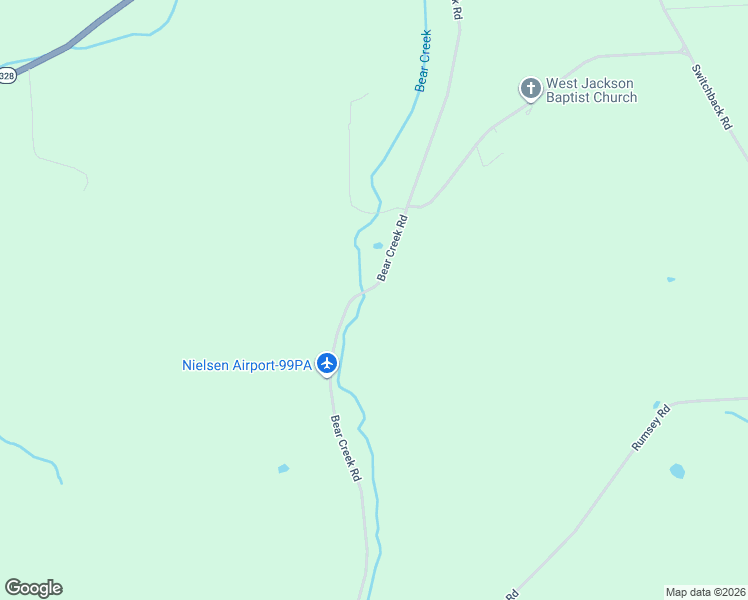 map of restaurants, bars, coffee shops, grocery stores, and more near 826 Bear Creek Road in Millerton