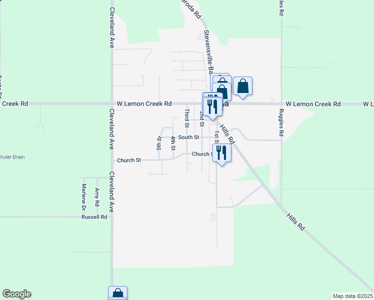 9077 Third Street, Baroda MI Walk Score