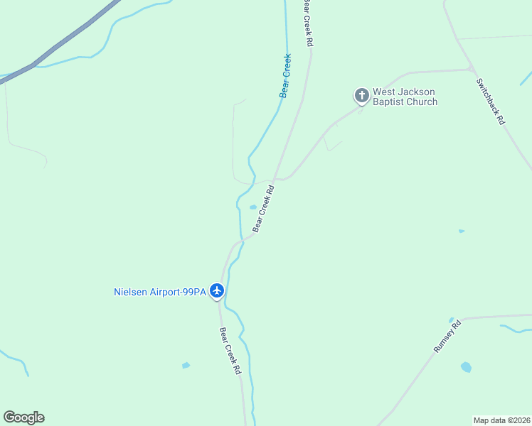 map of restaurants, bars, coffee shops, grocery stores, and more near 826 Bear Creek Road in Millerton