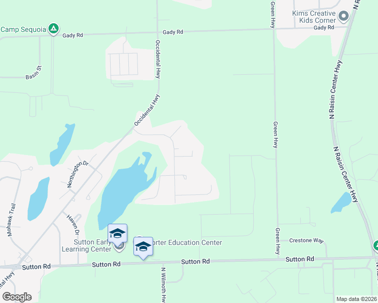 map of restaurants, bars, coffee shops, grocery stores, and more near 29 Crofton Court in Adrian