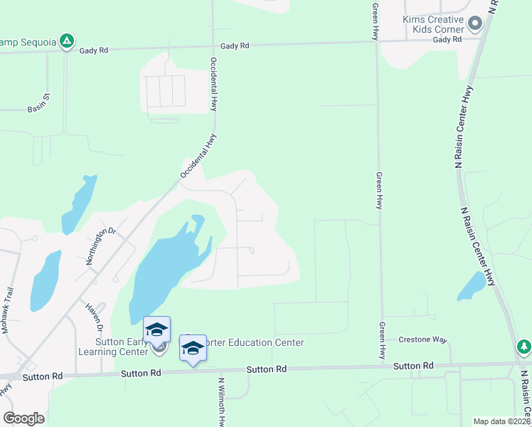 map of restaurants, bars, coffee shops, grocery stores, and more near 29 Crofton Court in Adrian