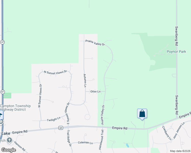 map of restaurants, bars, coffee shops, grocery stores, and more near 43W452 Morningcrest Court in St. Charles