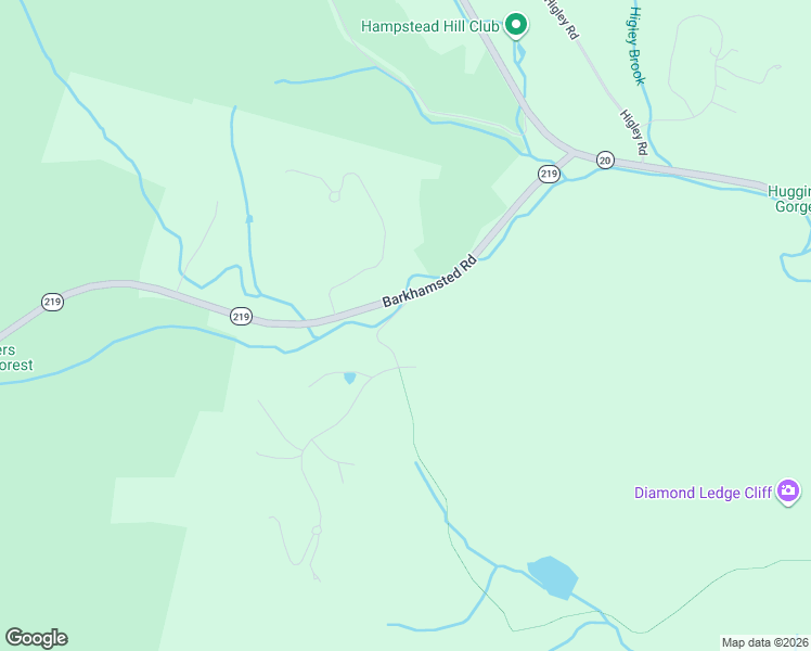 map of restaurants, bars, coffee shops, grocery stores, and more near 199 Broad Hill Road in Granby