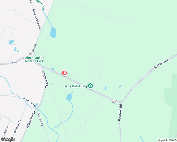 map of restaurants, bars, coffee shops, grocery stores, and more near 124 Sunset Ridge Road in Stafford