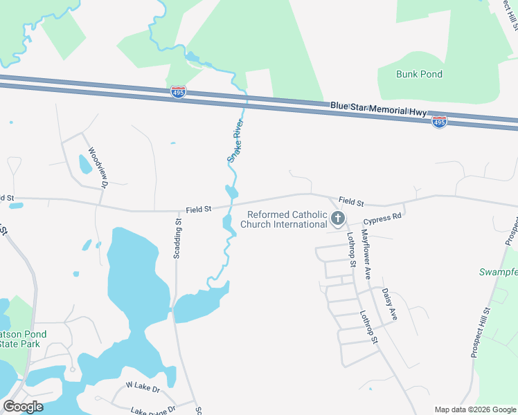 map of restaurants, bars, coffee shops, grocery stores, and more near 107 Field Street in Taunton