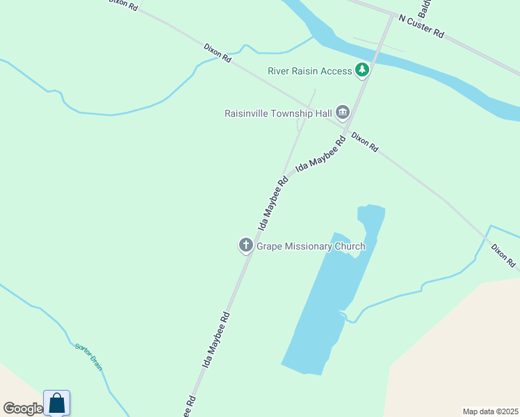 map of restaurants, bars, coffee shops, grocery stores, and more near 252 Ida Maybee Road in Monroe