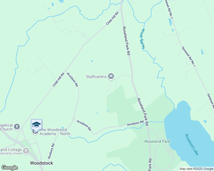 map of restaurants, bars, coffee shops, grocery stores, and more near 52 Woodstock Meadows Drive in Woodstock