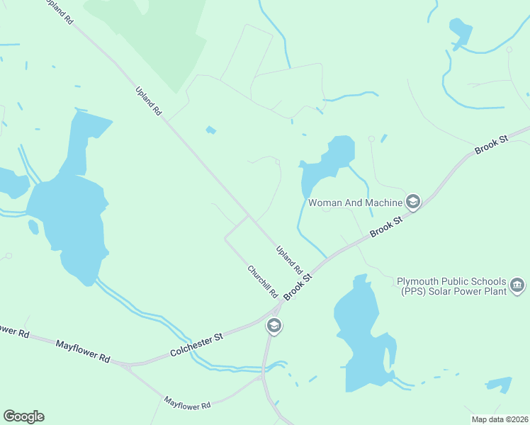 map of restaurants, bars, coffee shops, grocery stores, and more near 21 Dukes Brook Road in Plympton