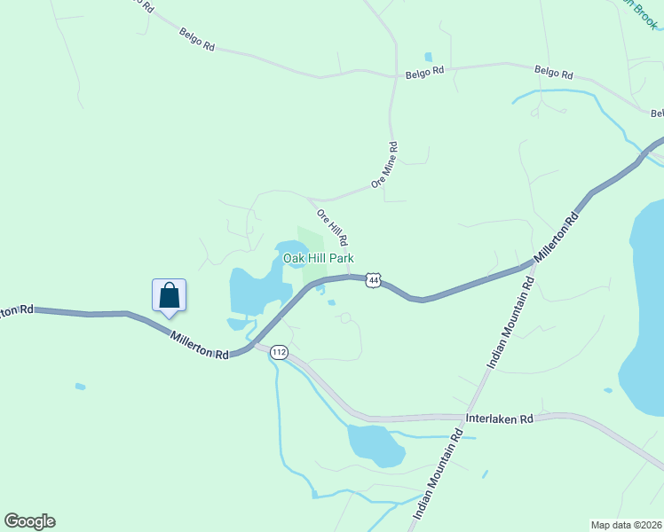 map of restaurants, bars, coffee shops, grocery stores, and more near 297 Millerton Road in Salisbury