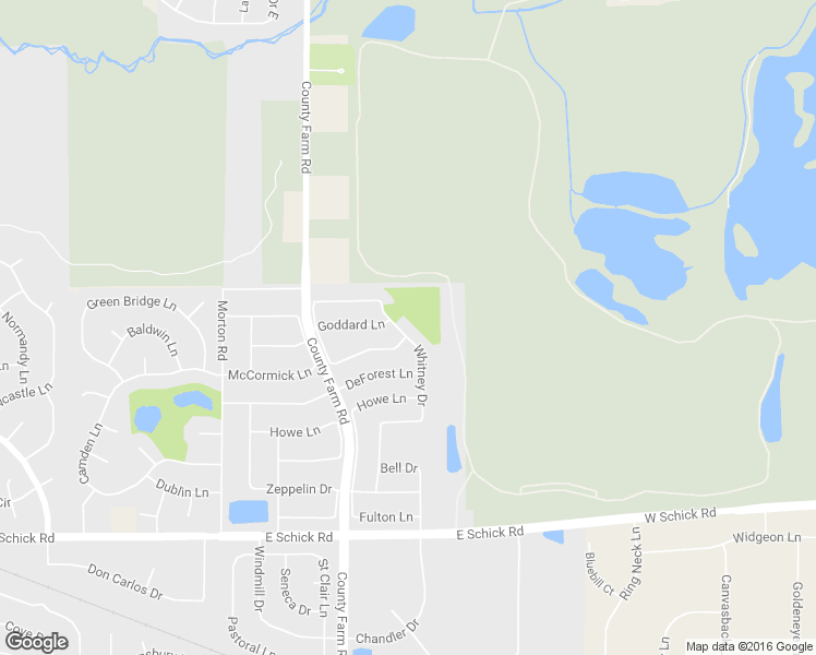 map of restaurants, bars, coffee shops, grocery stores, and more near 4753 Whitney Drive in Hanover Park
