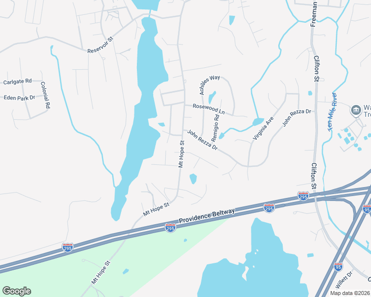 map of restaurants, bars, coffee shops, grocery stores, and more near 209 Mount Hope Street in North Attleborough