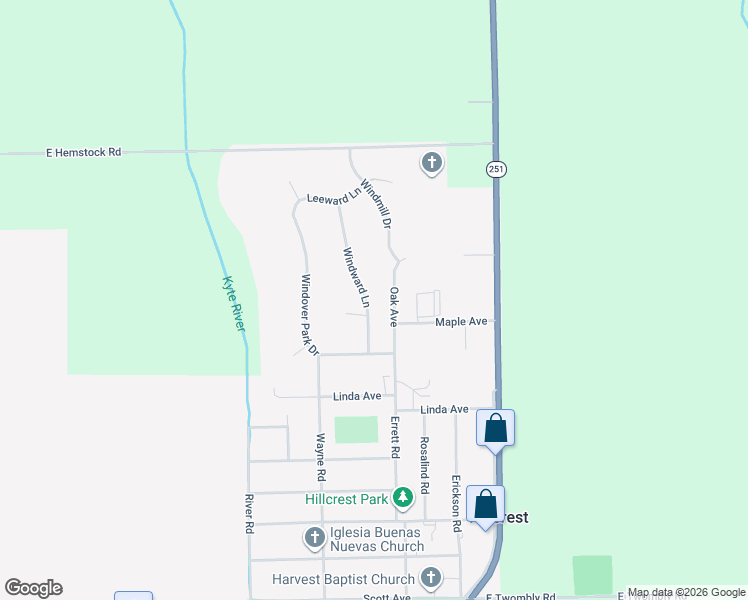 map of restaurants, bars, coffee shops, grocery stores, and more near 110 Windward Lane in Rochelle