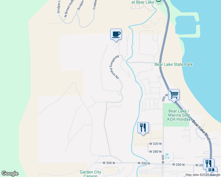 map of restaurants, bars, coffee shops, grocery stores, and more near 642 Cambry Drive in Garden City