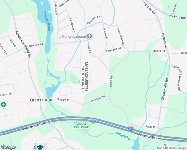 map of restaurants, bars, coffee shops, grocery stores, and more near 76 Germaine Drive in North Attleborough