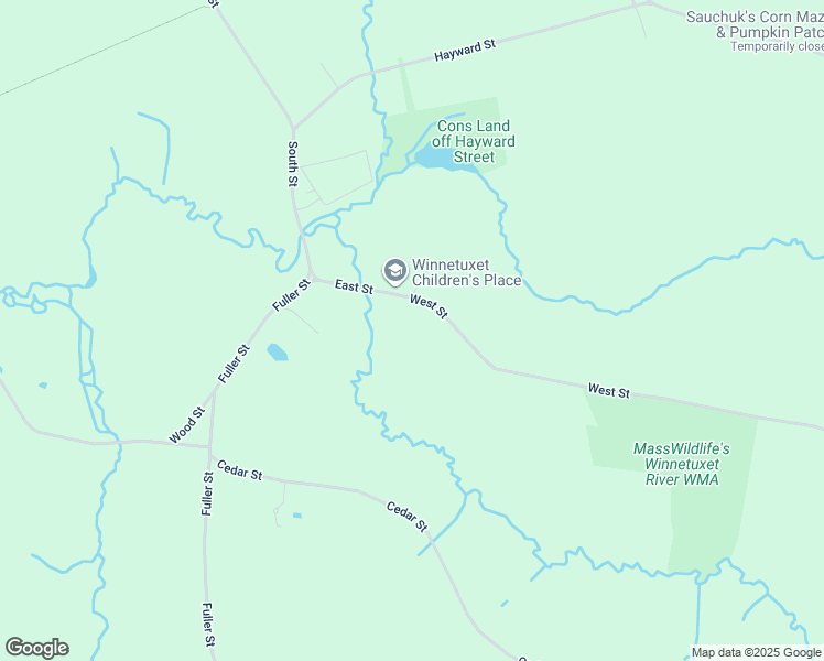 map of restaurants, bars, coffee shops, grocery stores, and more near 203 West Street in Plympton