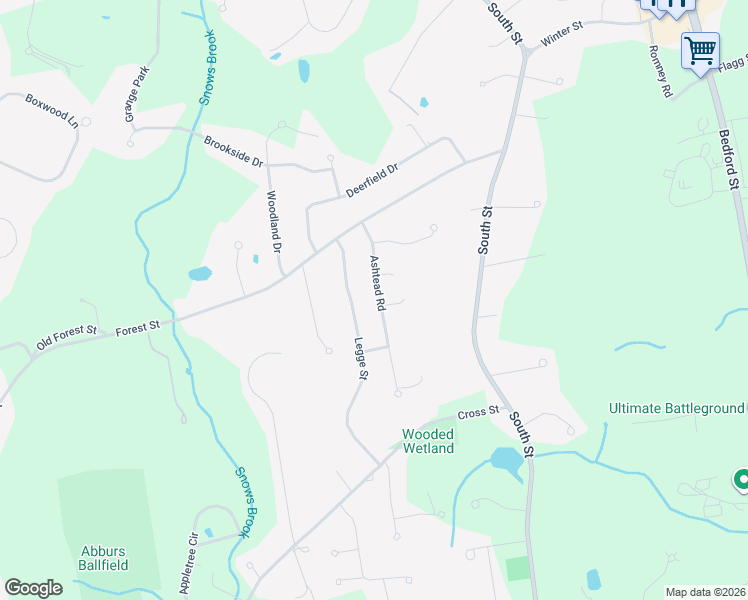 map of restaurants, bars, coffee shops, grocery stores, and more near 70 Legge Street in Bridgewater