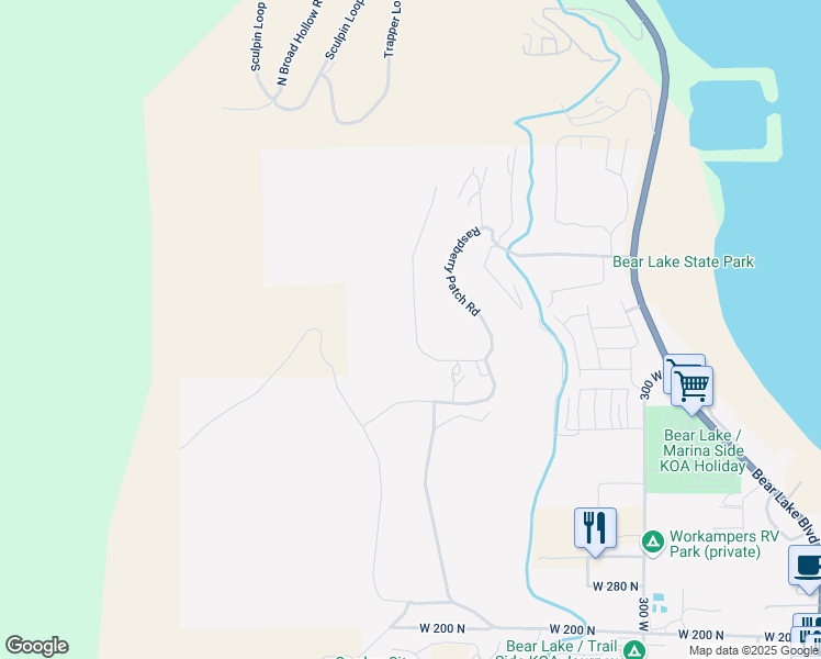 map of restaurants, bars, coffee shops, grocery stores, and more near 689 Cambry Drive in Garden City