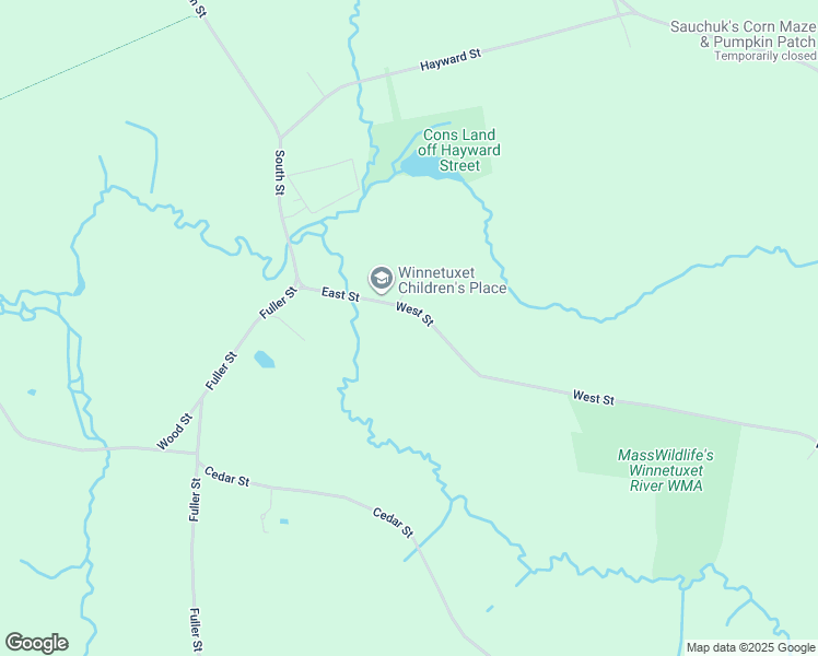 map of restaurants, bars, coffee shops, grocery stores, and more near 203 West Street in Plympton