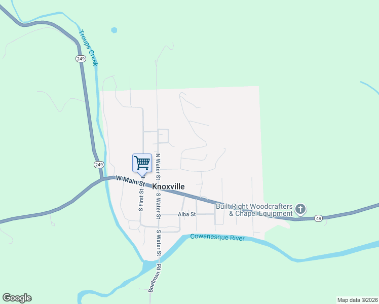 map of restaurants, bars, coffee shops, grocery stores, and more near 4 Longview Drive in Knoxville