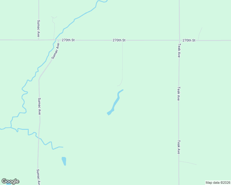 map of restaurants, bars, coffee shops, grocery stores, and more near 42599 270th Street in Ute