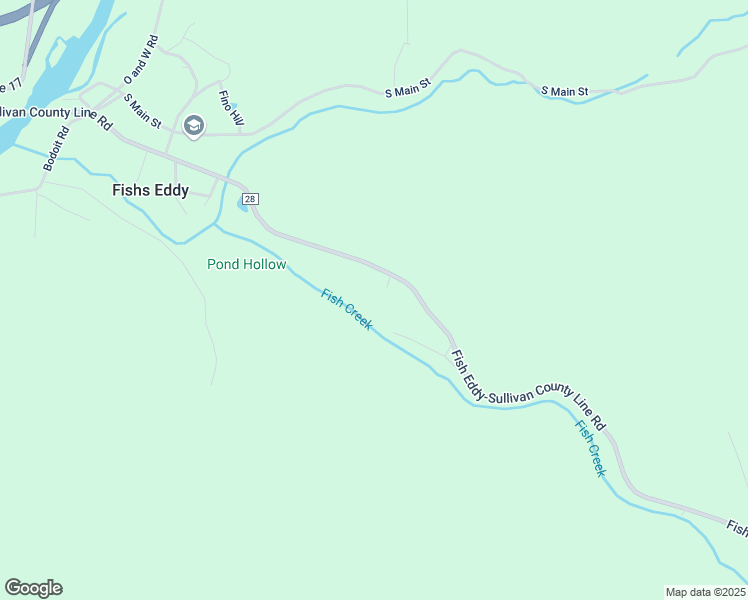 map of restaurants, bars, coffee shops, grocery stores, and more near 1182 County Highway in Fishs Eddy