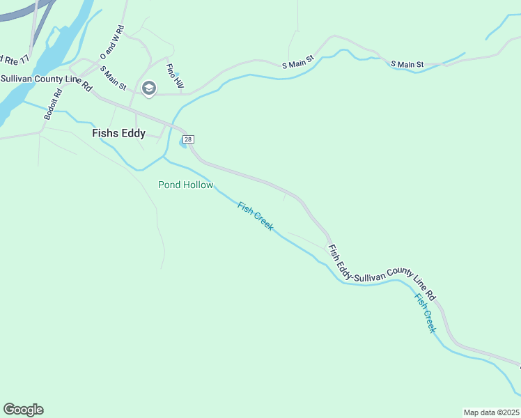 map of restaurants, bars, coffee shops, grocery stores, and more near 1182 County Highway in Fishs Eddy