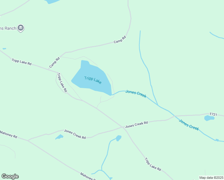 map of restaurants, bars, coffee shops, grocery stores, and more near 215 Campbell Road in Brackney