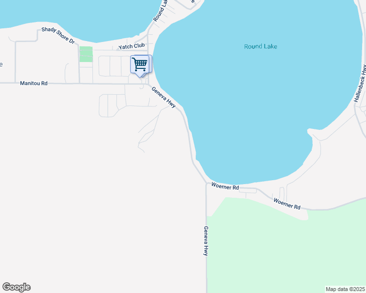 map of restaurants, bars, coffee shops, grocery stores, and more near 3001 Geneva Highway in Manitou Beach-Devils Lake
