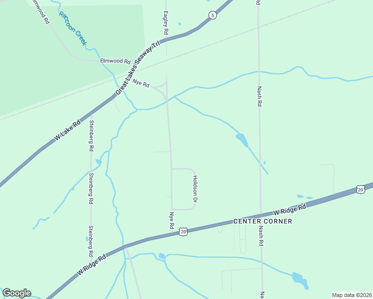 map of restaurants, bars, coffee shops, grocery stores, and more near 4517 Nye Rd in Erie