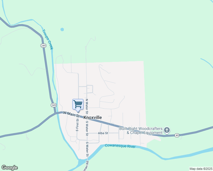 map of restaurants, bars, coffee shops, grocery stores, and more near Longview Drive in Knoxville