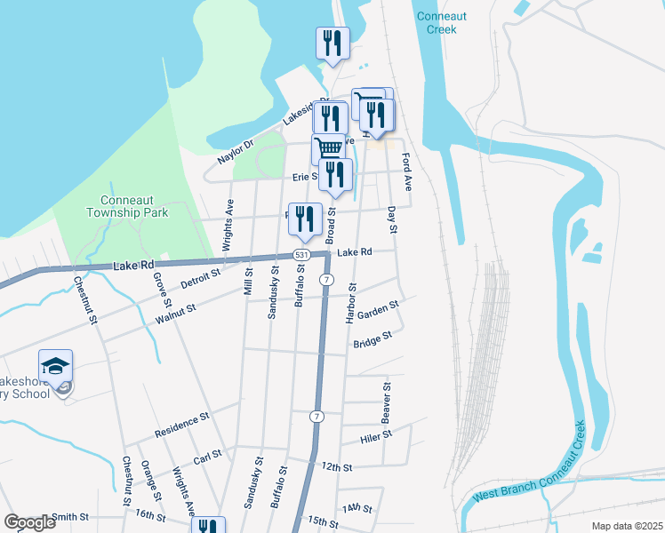 870 Broad Street, Conneaut OH Walk Score