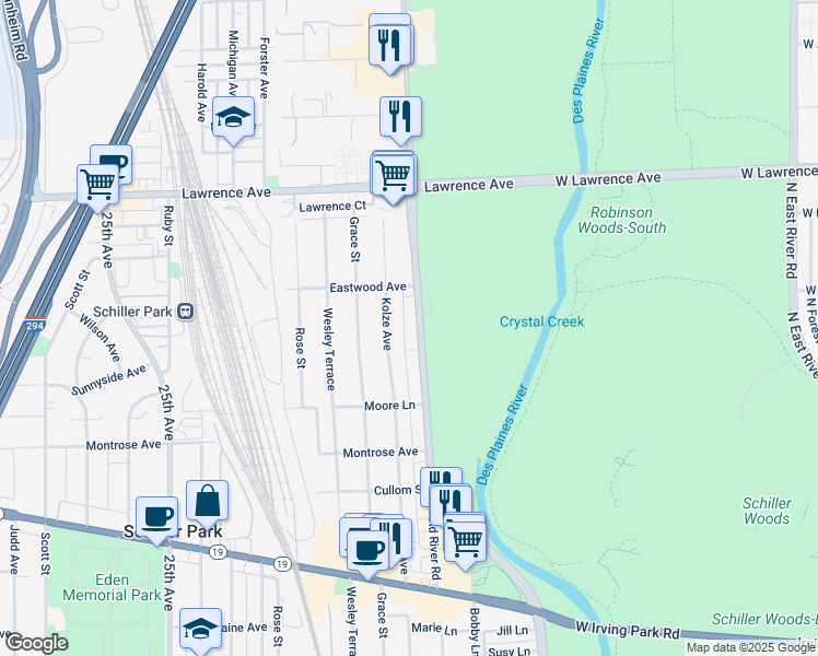 4606 River Road, Schiller Park IL Walk Score