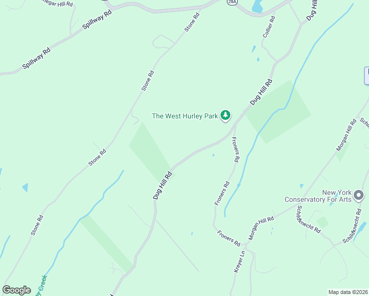 map of restaurants, bars, coffee shops, grocery stores, and more near 773-805 Dug Hill Road in Hurley