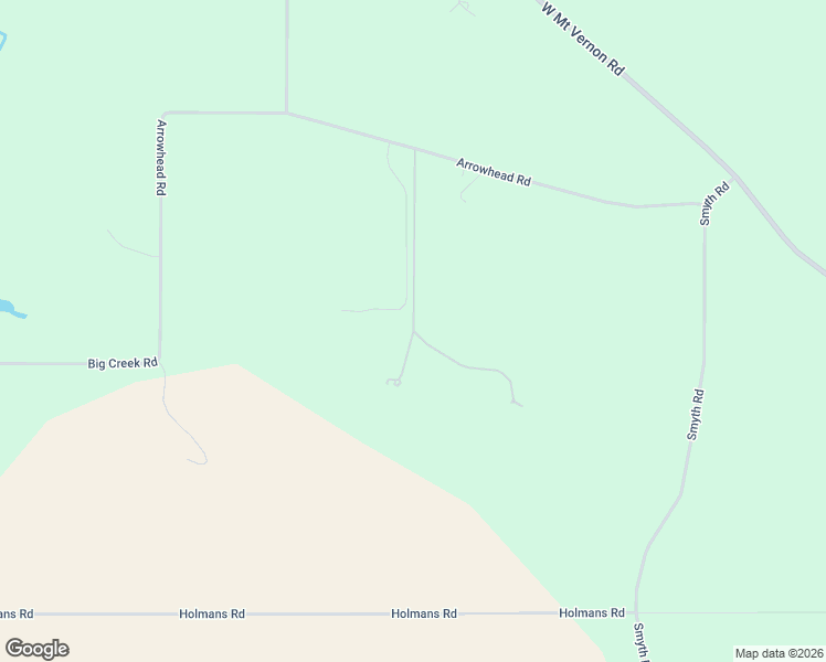 map of restaurants, bars, coffee shops, grocery stores, and more near 1302 Arrowhead Lane in Mount Vernon