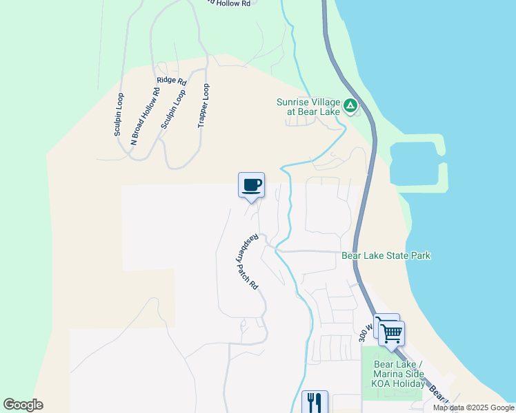 map of restaurants, bars, coffee shops, grocery stores, and more near 871 North Newberg Place in Garden City