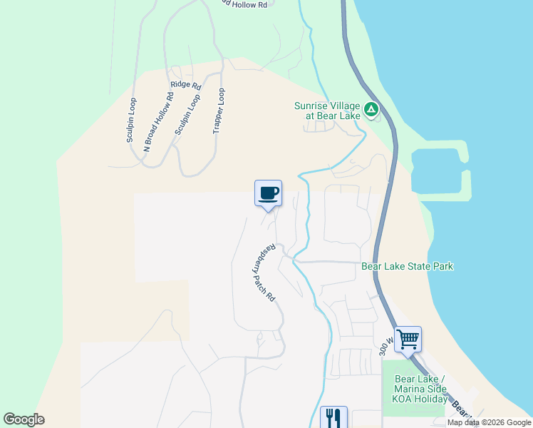 map of restaurants, bars, coffee shops, grocery stores, and more near 942 North Newberg Place in Garden City