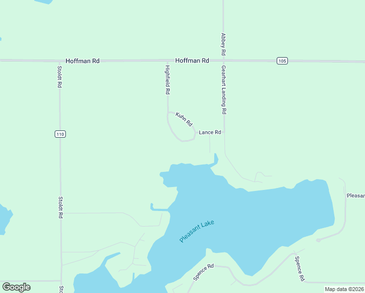 map of restaurants, bars, coffee shops, grocery stores, and more near 57380 Highfield Road in Three Rivers