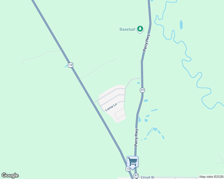 map of restaurants, bars, coffee shops, grocery stores, and more near 11682 Pennsylvania 97 in Waterford