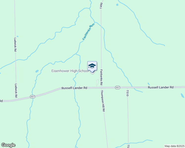 map of restaurants, bars, coffee shops, grocery stores, and more near 3700 Pennsylvania 957 in Russell