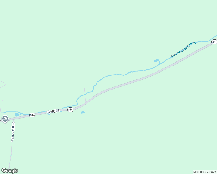 map of restaurants, bars, coffee shops, grocery stores, and more near Eleven Mile Road in Coudersport