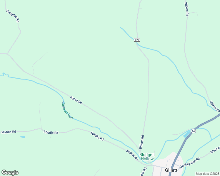 map of restaurants, bars, coffee shops, grocery stores, and more near in Bradford County