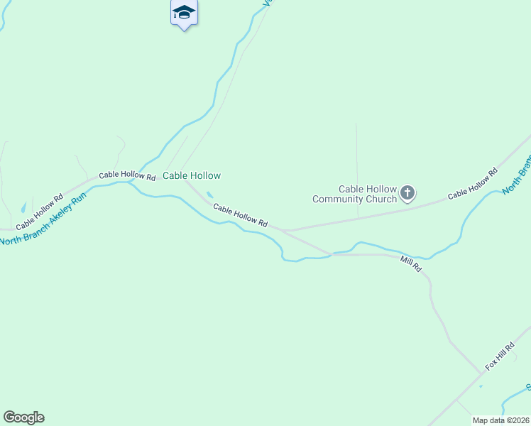 map of restaurants, bars, coffee shops, grocery stores, and more near 2751 Cable Hollow Road in Russell