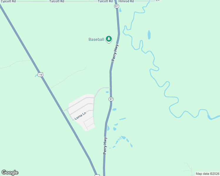 map of restaurants, bars, coffee shops, grocery stores, and more near 11682 Pennsylvania 97 in Waterford