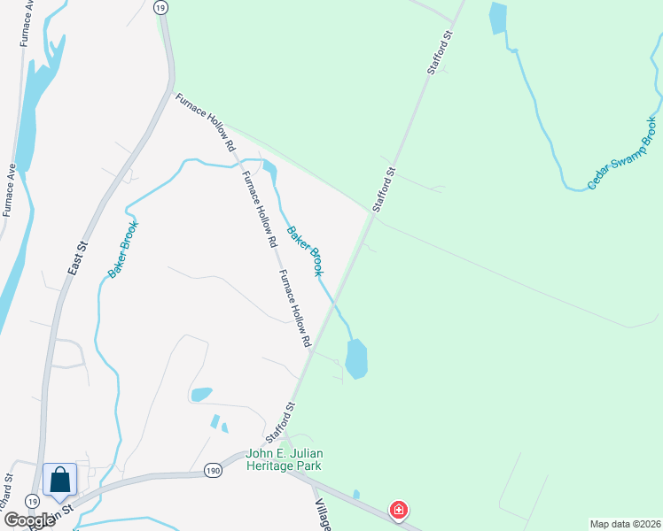 map of restaurants, bars, coffee shops, grocery stores, and more near 38 Stafford Street in Union