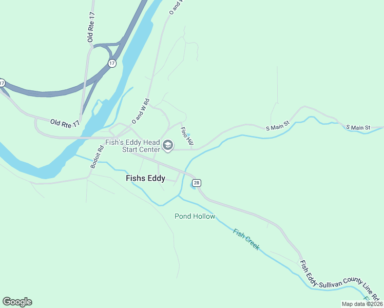 map of restaurants, bars, coffee shops, grocery stores, and more near 126 Fino Hill in East Branch